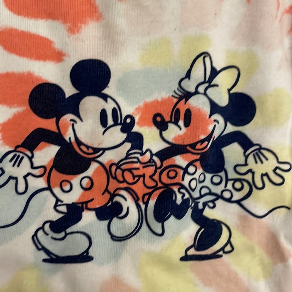 4T Gap Disney Kids Pajamas Set - Colorful Tie-Dye - Picture 3 of 4